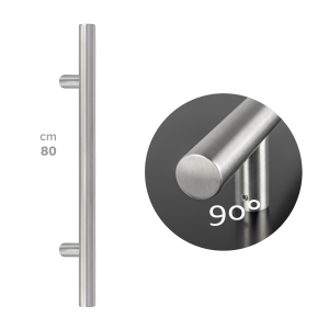 Rukohvat H2 inox 800mm – 90°