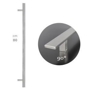 Rukohvat H1 inox 800mm - 90°